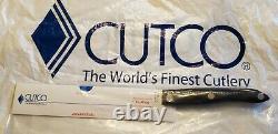CUTCO Butcher Knife 1722 BRAND NEW Black Handle Factory Sealed-MADE IN USA