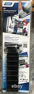 Camco 42556 RV Awning Clamp Black VERY RARE-USA MADE-New Sealed Package-SHIPN24H