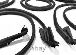 Chevrolet Corvette C3 Coupe (1973-1977) Weatherstrip Seal Kit, 9pcs, Made in USA