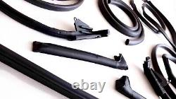 Chevrolet Corvette C3 Coupe (1973-1977) Weatherstrip Seal Kit, 9pcs, Made in USA