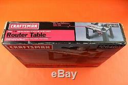 Craftsman Aluminum Router Table 926460 MADE IN USA Factory Sealed