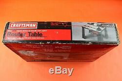 Craftsman Aluminum Router Table 926460 MADE IN USA Factory Sealed