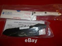 Cutco 3738 Hardy Slicer Pearl White USA Made NEW SEALED + Plastic Safety Sheath