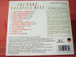 DCC Gzs-1123 The Cars Greatest Hits (analogue DCC 24kt-gold-cd/factory Sealed)