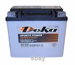 Deka ETX12 Battery 12V 10AH 180 CCA, 1 Yr Warranty, USA Made