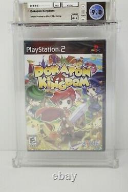 Dokapon Kingdom Playstation 2 PS2 WATA 9.8 Sealed A++ Made in USA Atlas