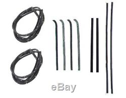 Door Seal Kit for 1955-1959 Chevrolet GMC Multiple Models 10pc Made in USA