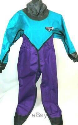 Drysuit OS Systems Fullbody Cold Water Unisex Rubber Latex Seals USA MADE