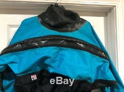 Drysuit OS Systems Fullbody Cold Water Unisex Rubber Latex Seals USA MADE XL