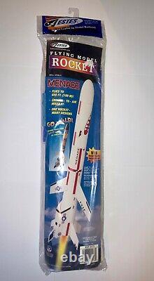 ESTES Menace Flying Model Rocket Kit #2173 RARE Made In The USA NEW & SEALED