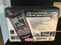 Eagle AccuNav Sport Portable GPS. DGPS Ready. Made In USA! Factory Sealed