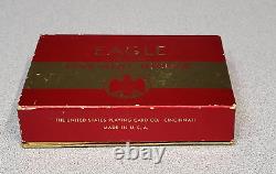 Eagle DE LUXE Five Suit Bridge Deck Playing Cards Rare with tax stamp 2 sealed