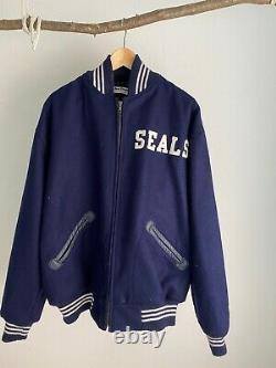 Ebbets Field San Francisco Seals 1955 Authentic Jacket Size XL Made in USA