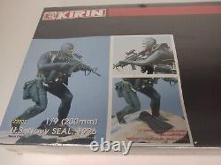 Extremely Rare KIRIN U. S. Navy Seal 19 Resin Model Kit VTG Made in USA 22002