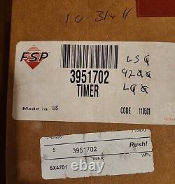 FSP Whirlpool 3951702 Washer Timer OEM WP3951702 USA Made Factory Sealed NOS NEW