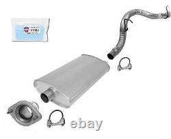 Fits 2002-07 Jeep Liberty 2.4 3.7 Exhaust Muffler System Pipe Clamps Made in USA