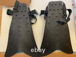 Force Fins Swim Fins Adjustable One Size Fishing Military Seals Scuba. Made USA