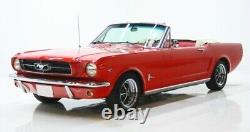 Ford Mustang 1964-66 Convertible Top & Window Made From Black Pinpoint Vinyl