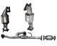 Front Rear Lower 4pc Catalytic Converter for 2003-2006 Acura MDX 3.5 Made in USA