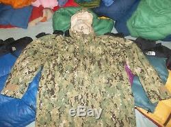 GEN III LEVEL 6 Gore-tex Parka & L 3 Fleece Jacket Coat USA Made AOR2 SEAL Large