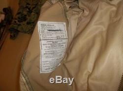 GEN II LEVEL 6 Gore-tex Parka Jacket Coat USA Made AOR2 USMC SEAL Medium Regular