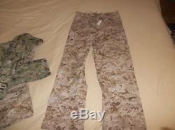 GEN II LEVEL 6 L6 Gore-tex 3 Ply Pants USA Made AOR1 SEAL NSW Small L NICE NEW