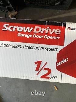 Genie Screw Drive 1/2 HP Garage Door Opener Model IS550-2 Made in USA (Sealed)