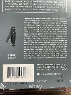Gerber Applegate Fairbairn Covert knife. Discontinued, sealed. Made in USA