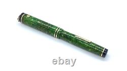 Gorgeous Wahl Pen, Gold Seal, Jade Green, Semi Flex, 14k Medium Nib, Made In USA