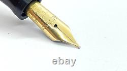 Gorgeous Wahl Pen, Gold Seal, Jade Green, Semi Flex, 14k Medium Nib, Made In USA