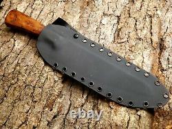 Hand Made Damascus 8 Chefs Knife By Mark Mccoun USA Sealed Thuya Burl