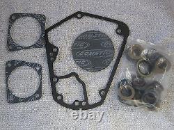 Harley EVO CHROME Tappet BLOCKS with LIFTERS and GASKETS & SEALS Ships in 2 Days