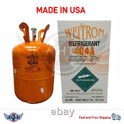 Hvac/r R404a Refrigerant Gas 404a 24lb Factory Sealed (made In Usa)