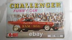 JO-HAN CHALLENGER FUNNY CAR RAM-ROD Kit FACTORY-SEALED VINTAGE made in USA