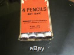 KISS 1978 Aucoin SEALED PENCILS SET AMI Made U. S. A. Wallace Pencil Company