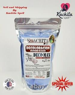 Kachita Spell Powder Bleach Blue 1.05Lb Made in USA Original SEAL Decoloracion
