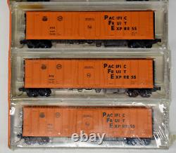 Kadee Mtl Micro-trains N Pfe Double Herald 51' Mech Reefer 6-pack 70012 Sealed