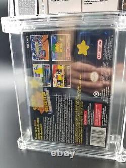Kirby Super Star Made in Japan WATA 7.5 A Factory Sealed RARE SNES Nintendo New