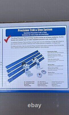 Kreg KMS8000 Precision Trak and Stops Kit Box Brand New Sealed Box Made In USA