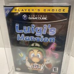 LUIGI'S MANSION Player's Choice Made In USA Nintendo GameCube SEALED WATA 9.6 A