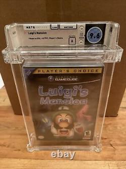 LUIGI'S MANSION Player's Choice Made In USA Nintendo GameCube SEALED WATA 9.6 A