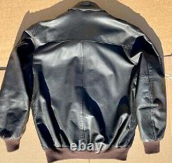 MADE IN USA LL Bean Flying Tiger A2 Leather Jacket 42L Large Tall 42 LT L