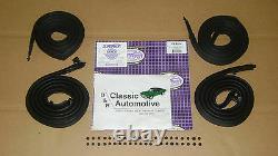 MADE IN USA Weatherstrip Kit 4pc Door Roofrail 66-67 Chevy 2 II Nova In Stock