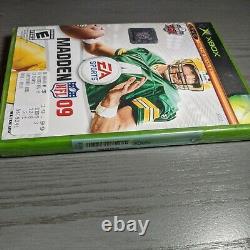 Madden NFL 09 (Microsoft Xbox, 2008) Factory Sealed NEW Last OG Xbox Game Made