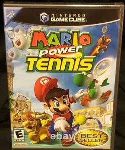 Made In Japan factory sealed Mario Power Tennis Nintendo gamecube. Excellent