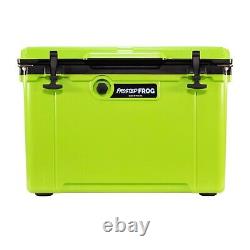 Made in USA Frosted Frog 54 Quart Green & Black Injection Molded Cooler