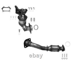 Manifold Catalytic Converter With Rear Fits 2012-2015 Honda Si 2.4L Made in USA