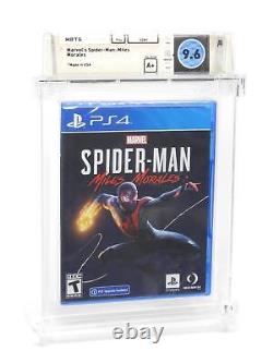 Marvel's Spider-Man Miles Morales WATA 9.6 A+ Sealed Made in USA PS4