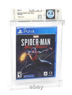 Marvel's Spider-Man Miles Morales WATA Graded 9.8 A++ Sealed Made in USA PS4