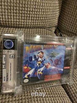 Mega Man X WATA 6.0/B+ New Sealed 1st Print Made In Japan Super Nintendo NES